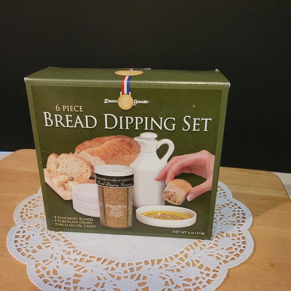 New Dean Jacob's Bread Dipping Set 6-pcs